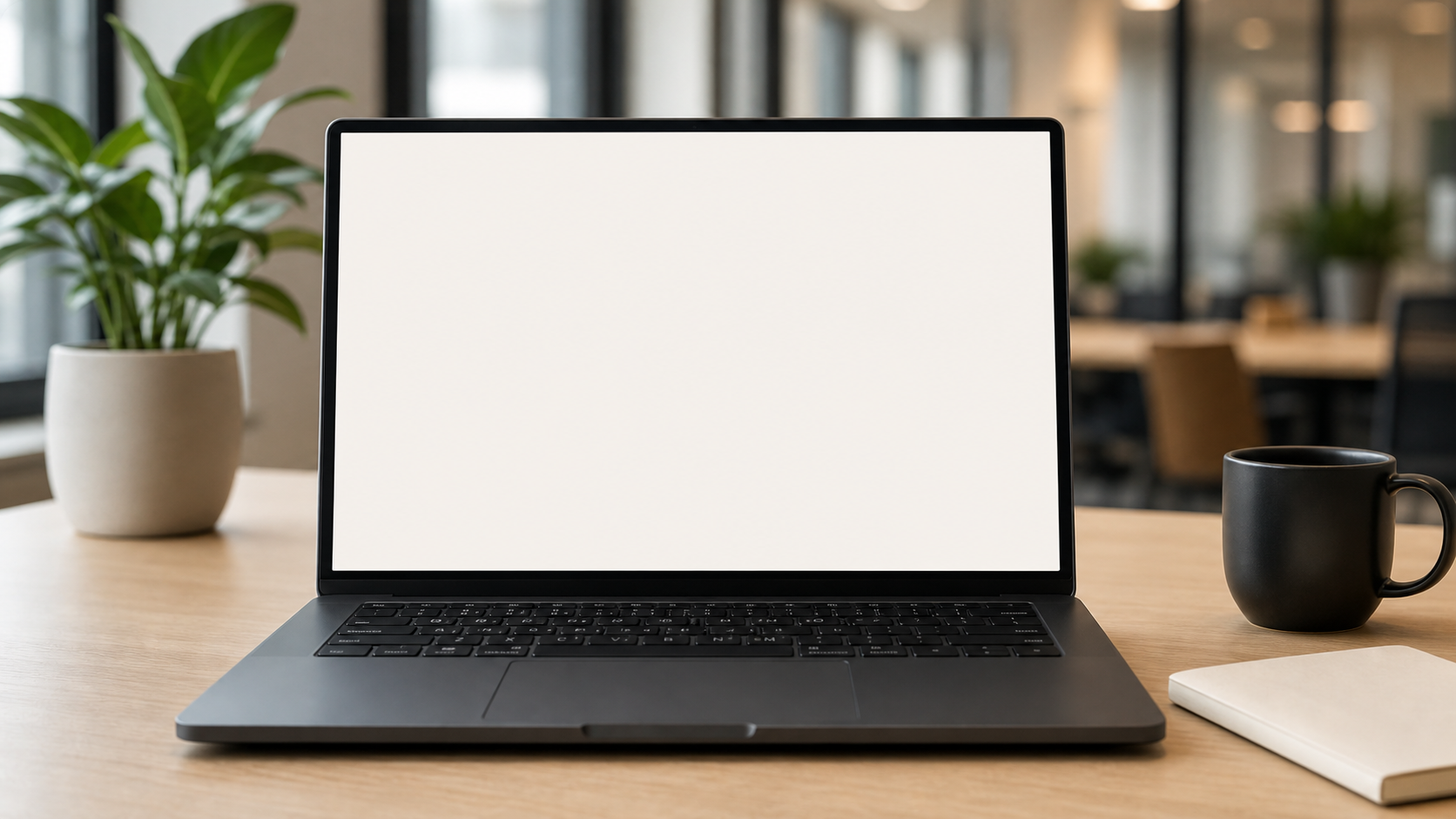 Modern sales workspace