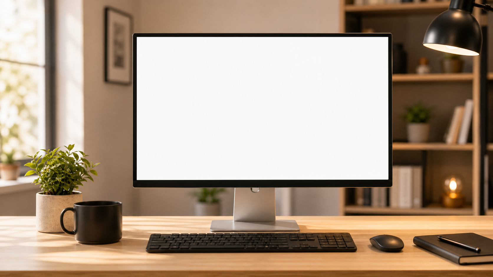 Modern sales workspace